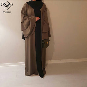 Wechery Chiffon Abaya Robe - Zainab's Closet