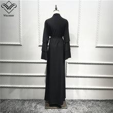 Load image into Gallery viewer, Wechery Chiffon Abaya Robe - Zainab&#39;s Closet