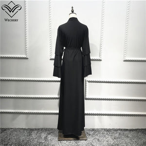 Wechery Chiffon Abaya Robe - Zainab's Closet