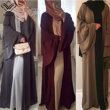 Load image into Gallery viewer, Wechery Chiffon Abaya Robe - Zainab&#39;s Closet