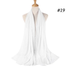 LOVOSME Bubble Chiffon Scarf - Zainab's Closet
