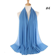 Load image into Gallery viewer, LOVOSME Bubble Chiffon Scarf - Zainab&#39;s Closet
