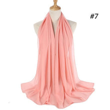 Load image into Gallery viewer, LOVOSME Bubble Chiffon Scarf - Zainab&#39;s Closet