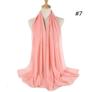 LOVOSME Bubble Chiffon Scarf - Zainab's Closet