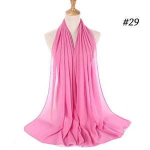 LOVOSME Bubble Chiffon Scarf - Zainab's Closet