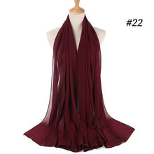 Load image into Gallery viewer, LOVOSME Bubble Chiffon Scarf - Zainab&#39;s Closet