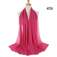 Load image into Gallery viewer, LOVOSME Bubble Chiffon Scarf - Zainab&#39;s Closet