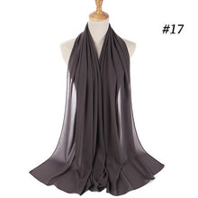Load image into Gallery viewer, LOVOSME Bubble Chiffon Scarf - Zainab&#39;s Closet
