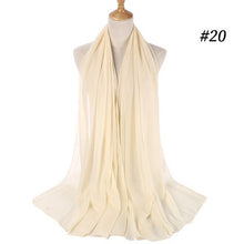 Load image into Gallery viewer, LOVOSME Bubble Chiffon Scarf - Zainab&#39;s Closet