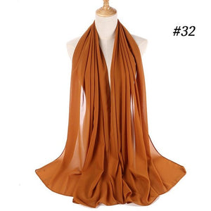 LOVOSME Bubble Chiffon Scarf - Zainab's Closet