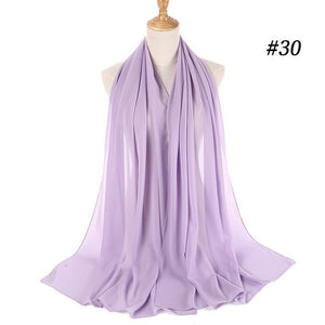 LOVOSME Bubble Chiffon Scarf - Zainab's Closet