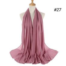Load image into Gallery viewer, LOVOSME Bubble Chiffon Scarf - Zainab&#39;s Closet