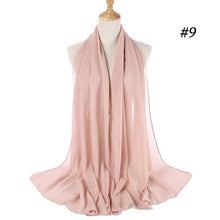 Load image into Gallery viewer, LOVOSME Bubble Chiffon Scarf - Zainab&#39;s Closet