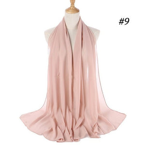 LOVOSME Bubble Chiffon Scarf - Zainab's Closet