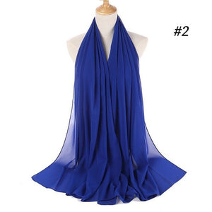 LOVOSME Bubble Chiffon Scarf - Zainab's Closet