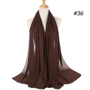 LOVOSME Bubble Chiffon Scarf - Zainab's Closet