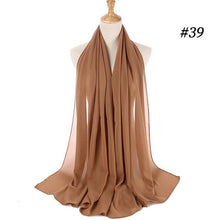 Load image into Gallery viewer, LOVOSME Bubble Chiffon Scarf - Zainab&#39;s Closet