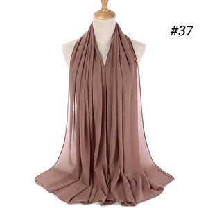 LOVOSME Bubble Chiffon Scarf - Zainab's Closet