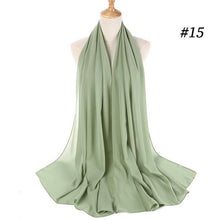 Load image into Gallery viewer, LOVOSME Bubble Chiffon Scarf - Zainab&#39;s Closet
