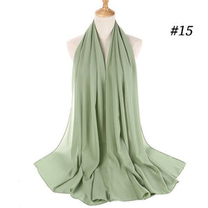 LOVOSME Bubble Chiffon Scarf - Zainab's Closet