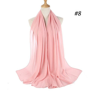LOVOSME Bubble Chiffon Scarf - Zainab's Closet