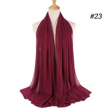 Load image into Gallery viewer, LOVOSME Bubble Chiffon Scarf - Zainab&#39;s Closet