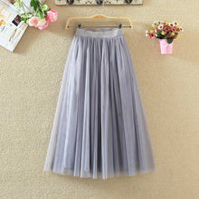 Load image into Gallery viewer, TIGENA Tulle High Waist Pleated Tutu - Zainab&#39;s Closet