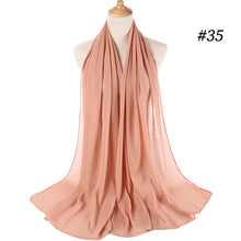 Load image into Gallery viewer, LOVOSME Bubble Chiffon Scarf - Zainab&#39;s Closet