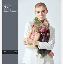 Load image into Gallery viewer, VIANOSI Imitation Silk Scarf - Zainab&#39;s Closet