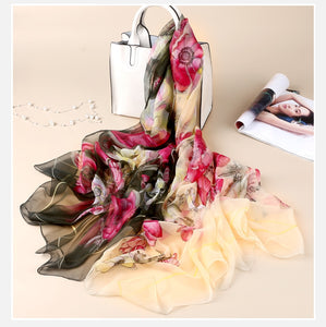 VIANOSI Imitation Silk Scarf - Zainab's Closet