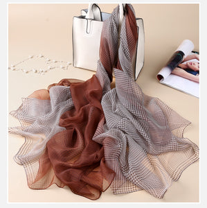 VIANOSI Imitation Silk Scarf - Zainab's Closet