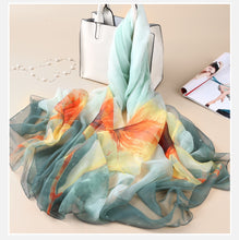 Load image into Gallery viewer, VIANOSI Imitation Silk Scarf - Zainab&#39;s Closet