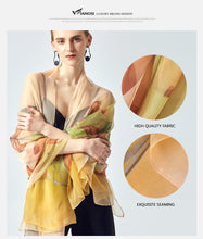 Load image into Gallery viewer, VIANOSI Imitation Silk Scarf - Zainab&#39;s Closet