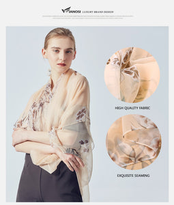 VIANOSI Imitation Silk Scarf - Zainab's Closet