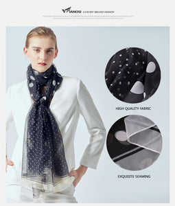 VIANOSI Imitation Silk Scarf - Zainab's Closet