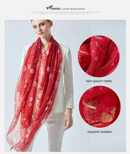 Load image into Gallery viewer, VIANOSI Imitation Silk Scarf - Zainab&#39;s Closet