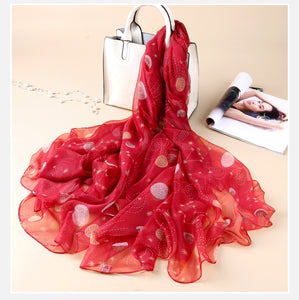 VIANOSI Imitation Silk Scarf - Zainab's Closet