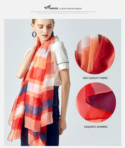VIANOSI Imitation Silk Scarf - Zainab's Closet