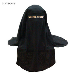 YINGYUAN 3-Layer Niqab - Zainab's Closet
