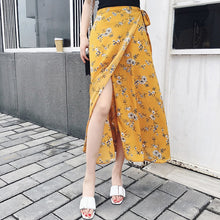 Load image into Gallery viewer, PADEGAO Asymmetrical Printed Chiffon Skirt - Zainab&#39;s Closet
