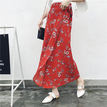 Load image into Gallery viewer, PADEGAO Asymmetrical Printed Chiffon Skirt - Zainab&#39;s Closet