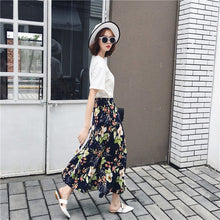 Load image into Gallery viewer, PADEGAO Asymmetrical Printed Chiffon Skirt - Zainab&#39;s Closet