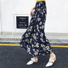 Load image into Gallery viewer, PADEGAO Asymmetrical Printed Chiffon Skirt - Zainab&#39;s Closet