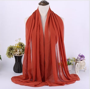 RASINISILK Chiffon Hijab - Zainab's Closet
