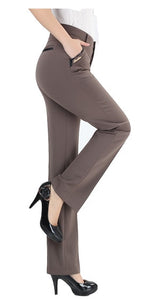 Makuluya High Waist Formal Trousers - Zainab's Closet