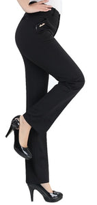 Makuluya High Waist Formal Trousers - Zainab's Closet