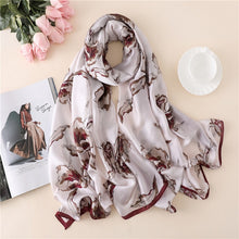Load image into Gallery viewer, Ruicestai Imitation Silk scarf - Zainab&#39;s Closet