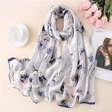 Load image into Gallery viewer, Ruicestai Imitation Silk scarf - Zainab&#39;s Closet