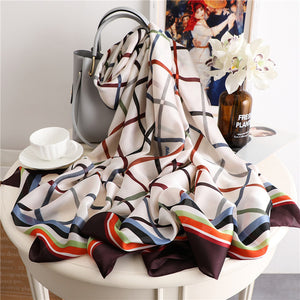 Ruicestai Imitation Silk scarf - Zainab's Closet