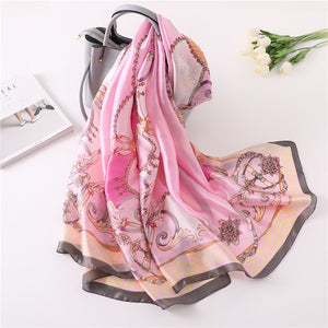 Ruicestai Imitation Silk scarf - Zainab's Closet